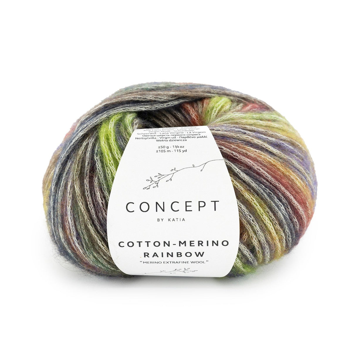 COTTON MERINO RAINBOW