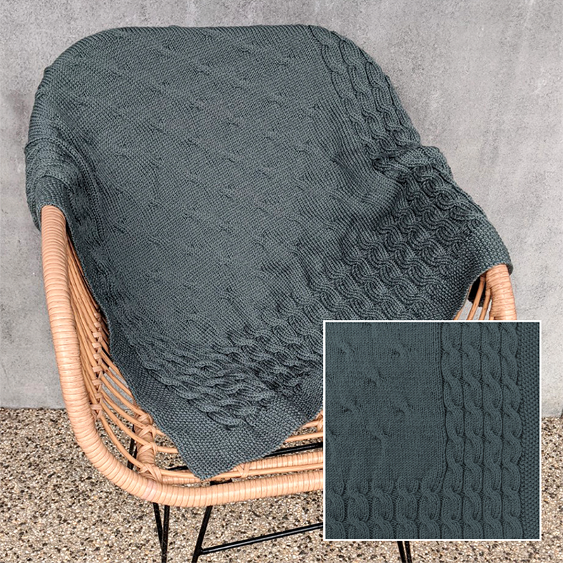 Blanket throw pattern