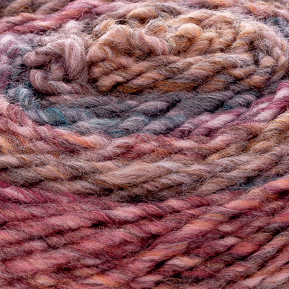 azteca degrade bulky yarn rainbow multi coloured