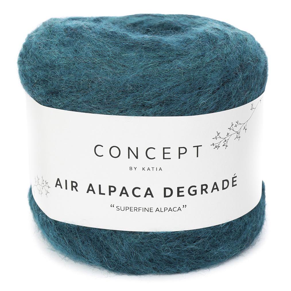 air alpaca degrade turquoise