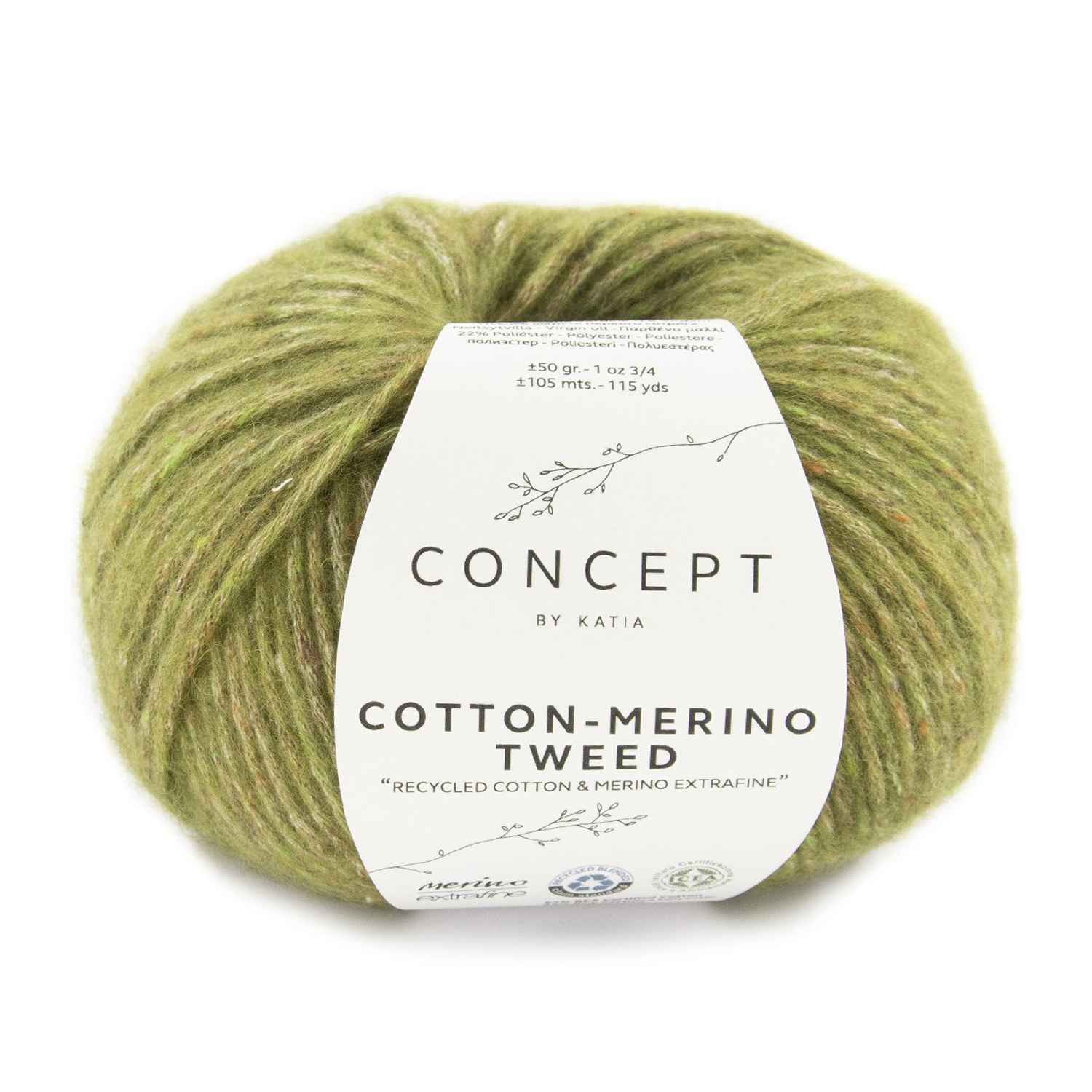 COTTON MERINO TWEED