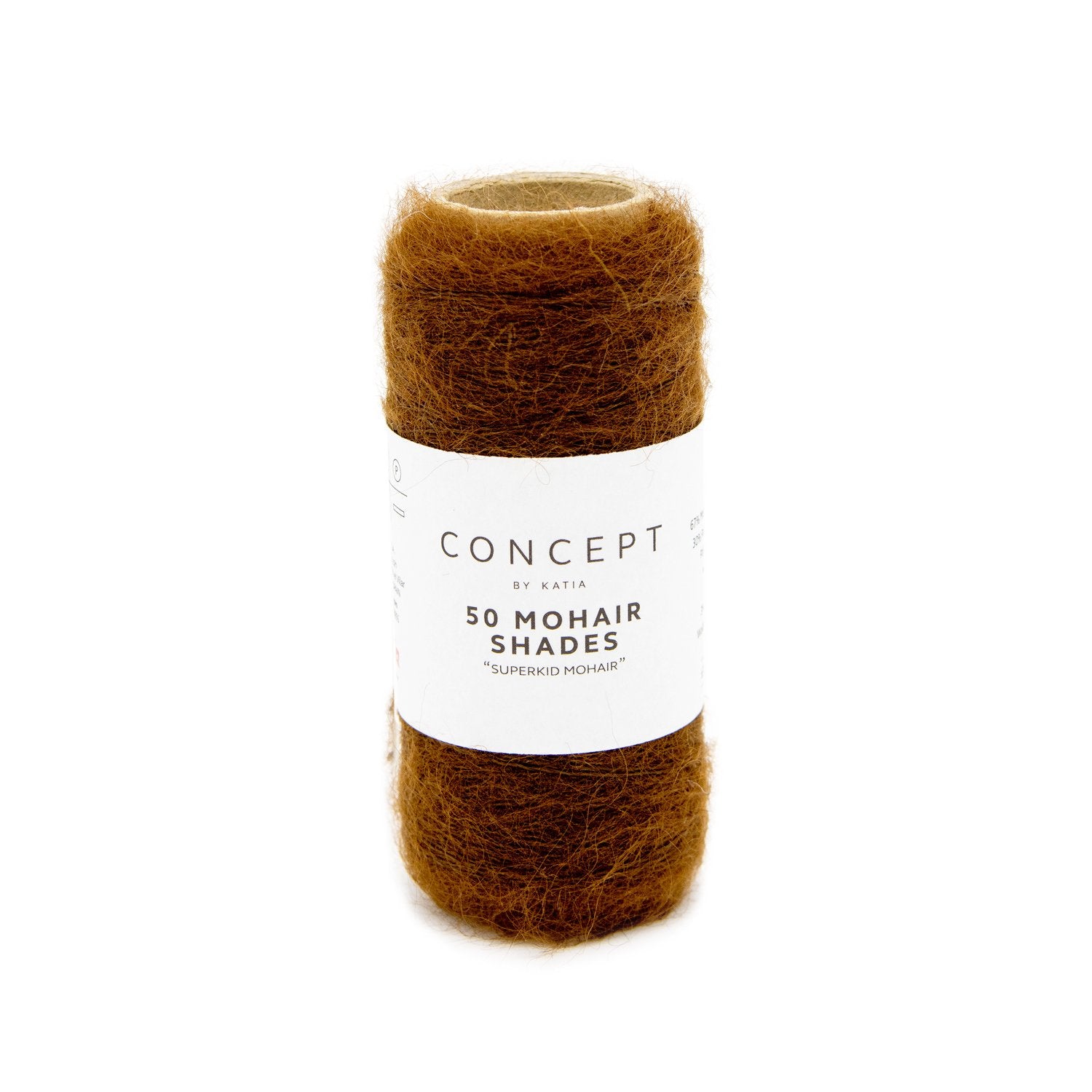 mohair rust yarn