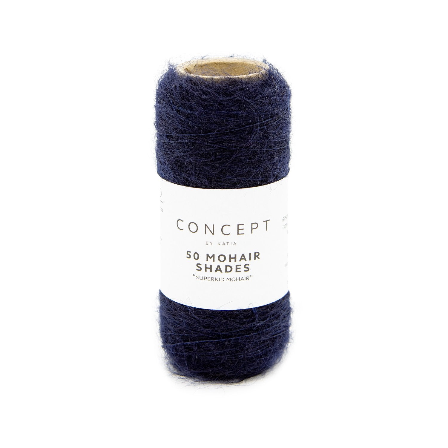 night blue mohair yarn