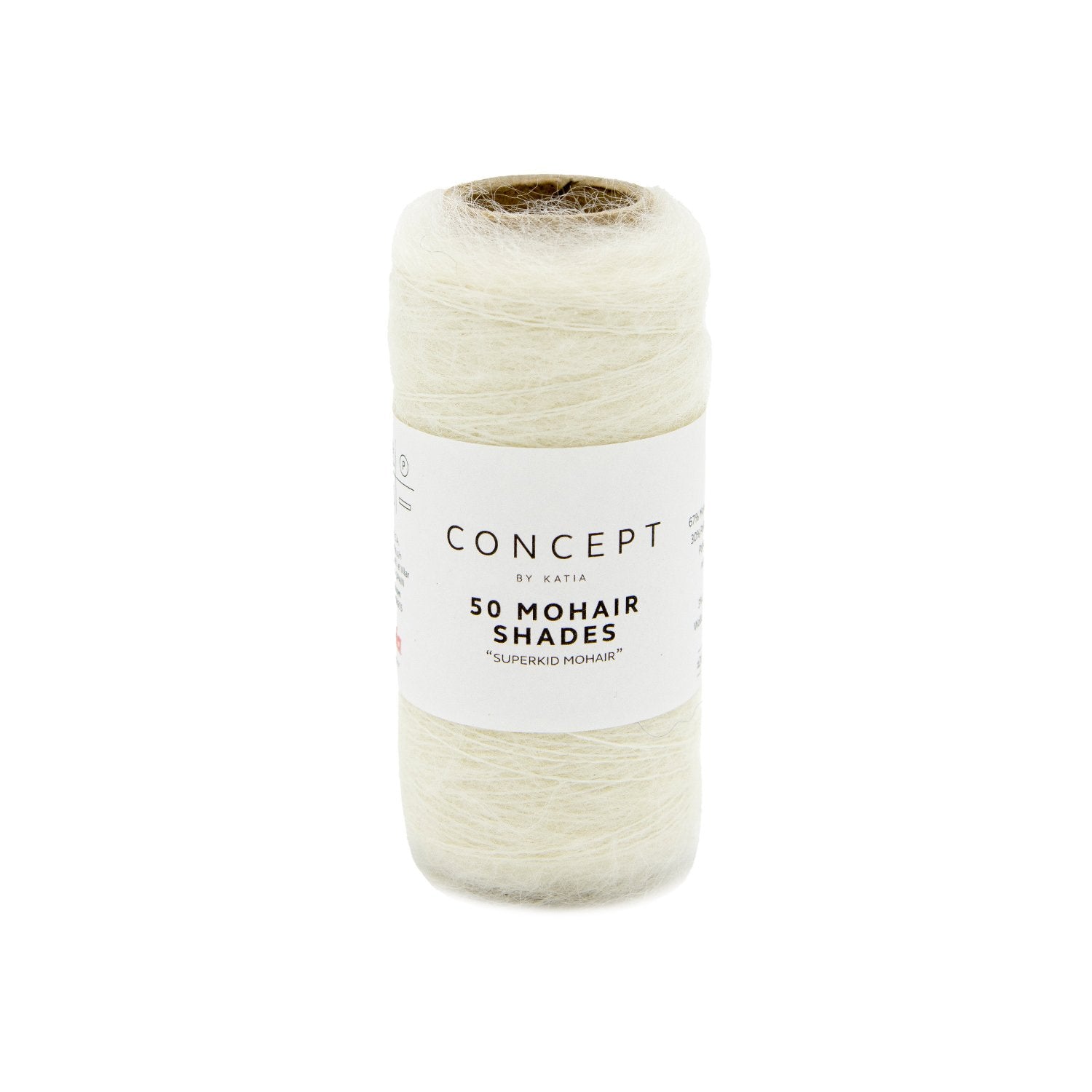 mohair white yarn