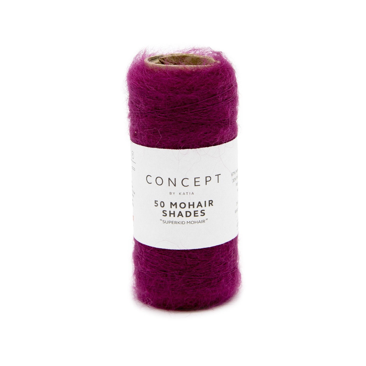 black berry mohair yarn