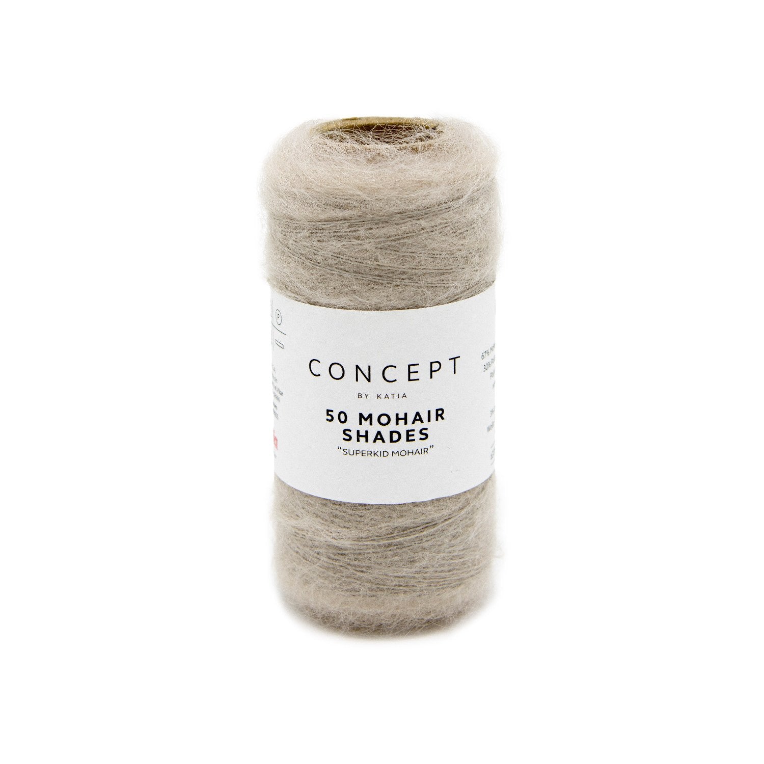 mohair grey yarn