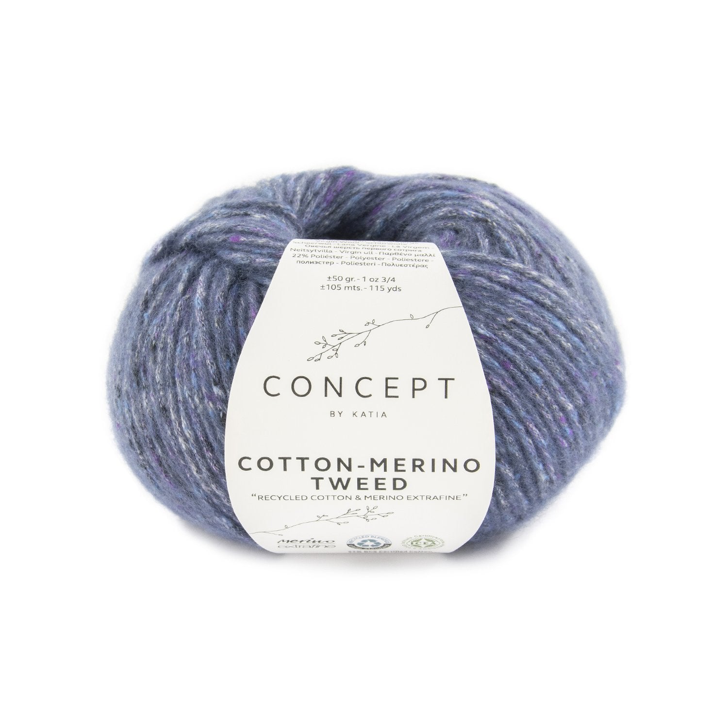 COTTON MERINO TWEED