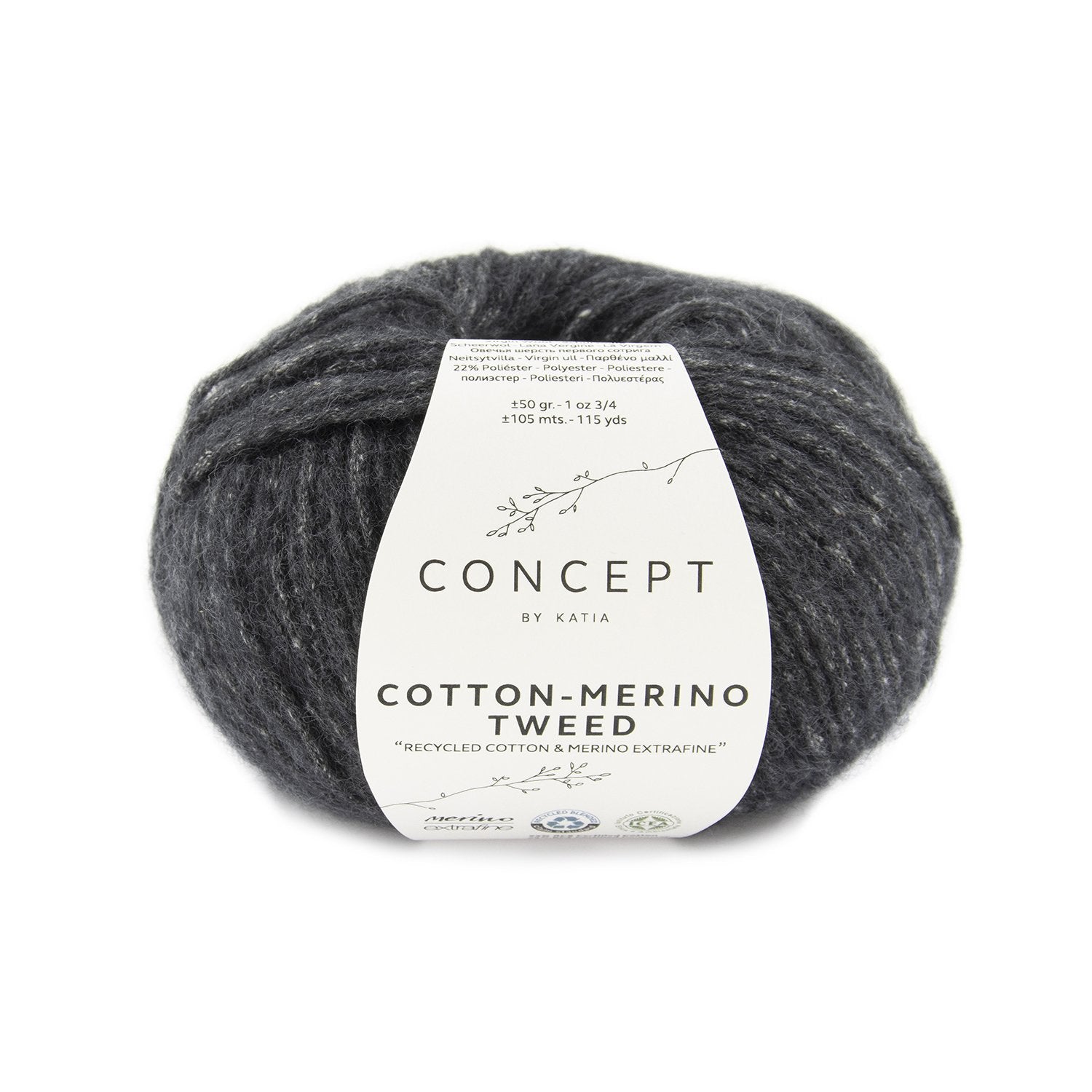 COTTON MERINO TWEED