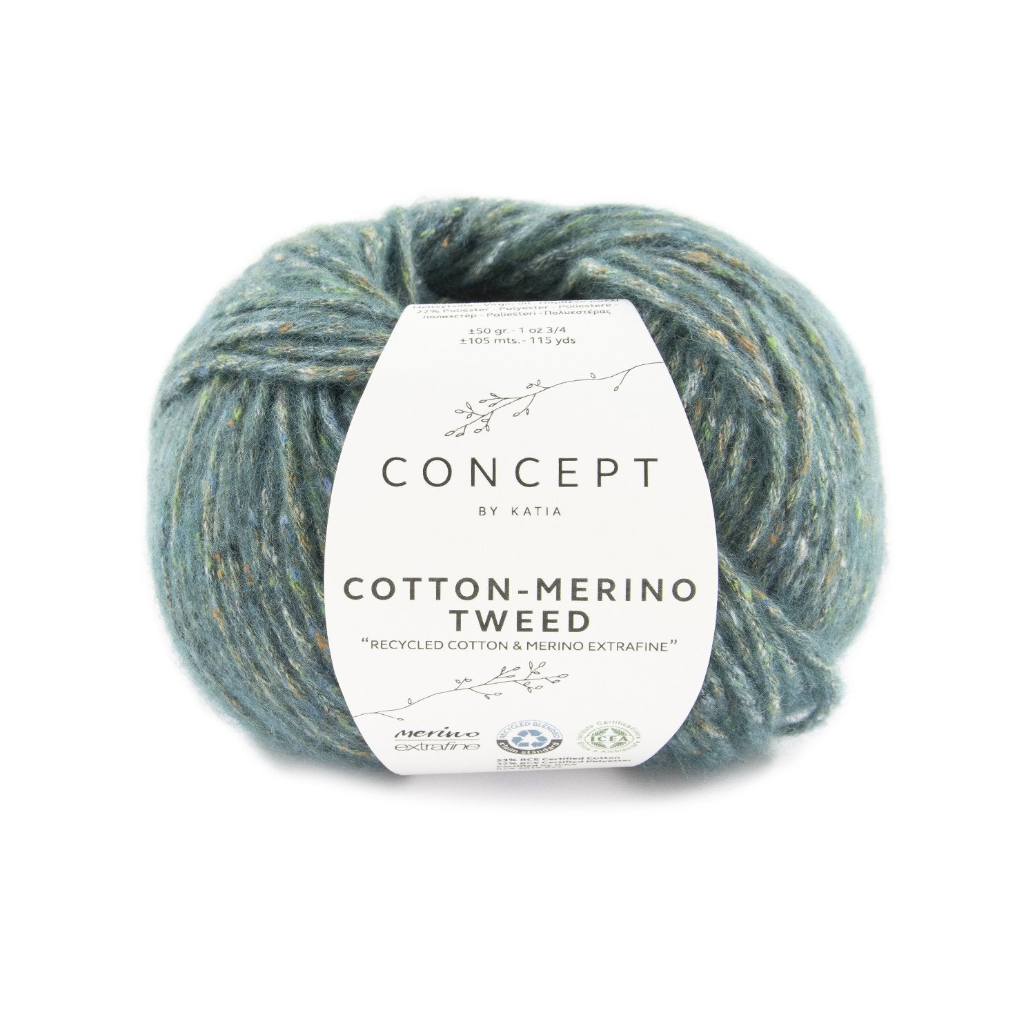 COTTON MERINO TWEED