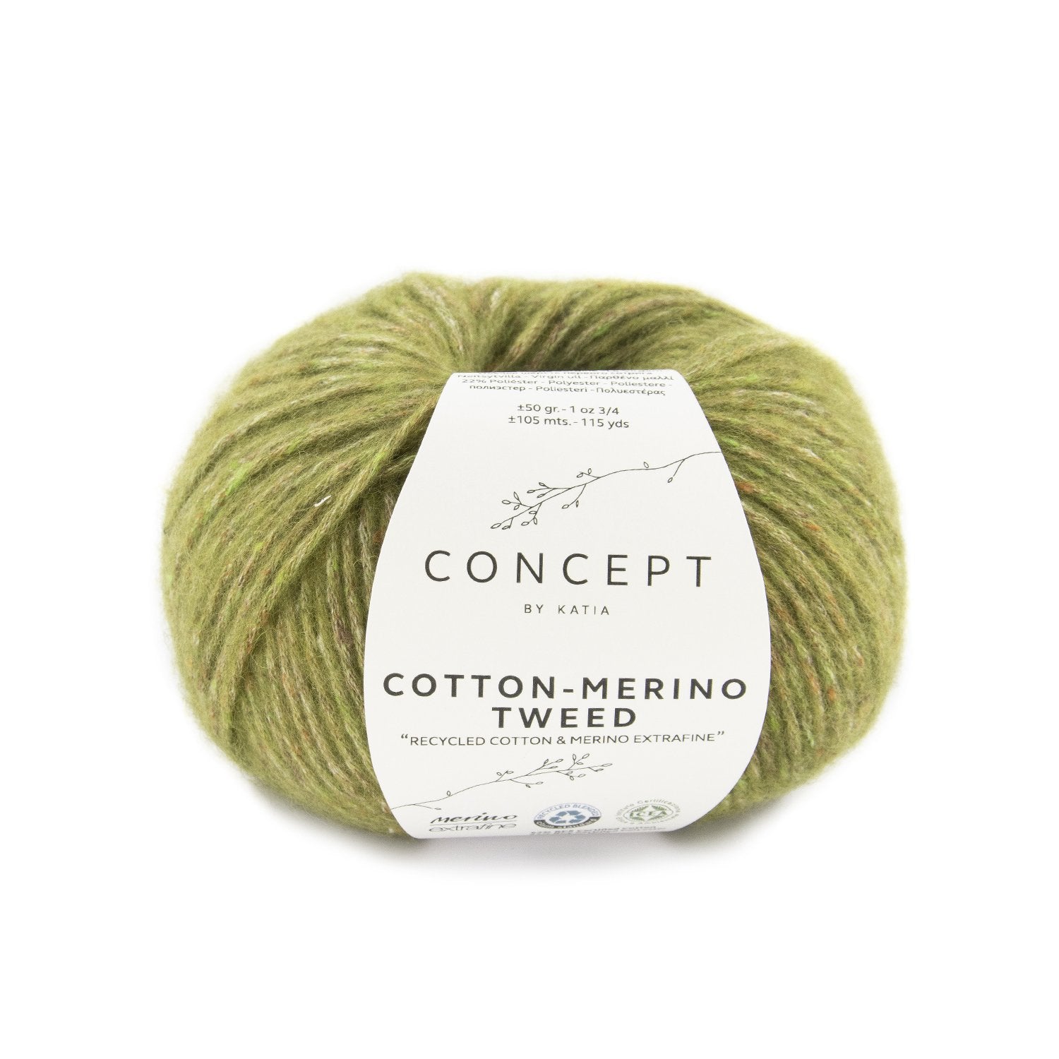 COTTON MERINO TWEED