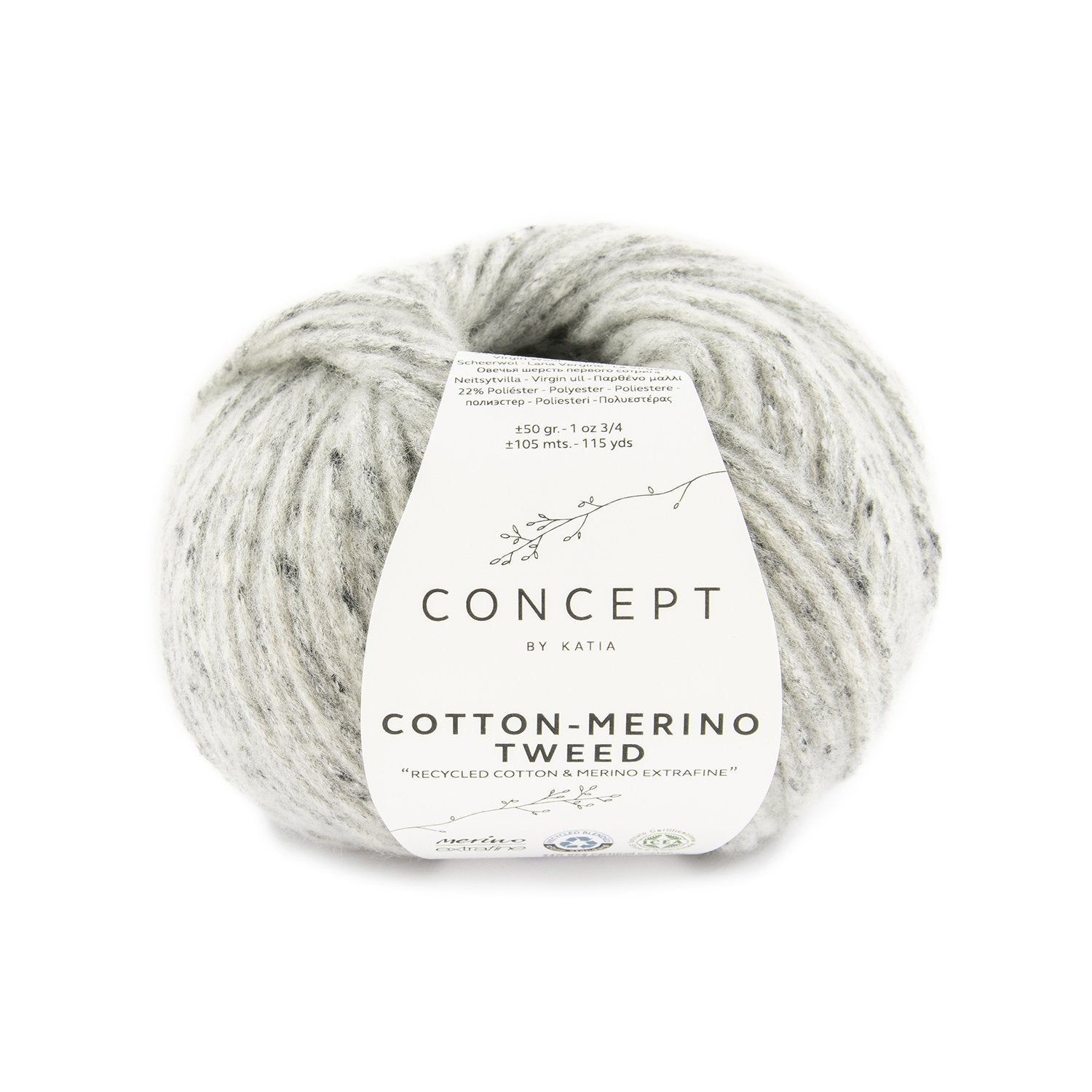 COTTON MERINO TWEED