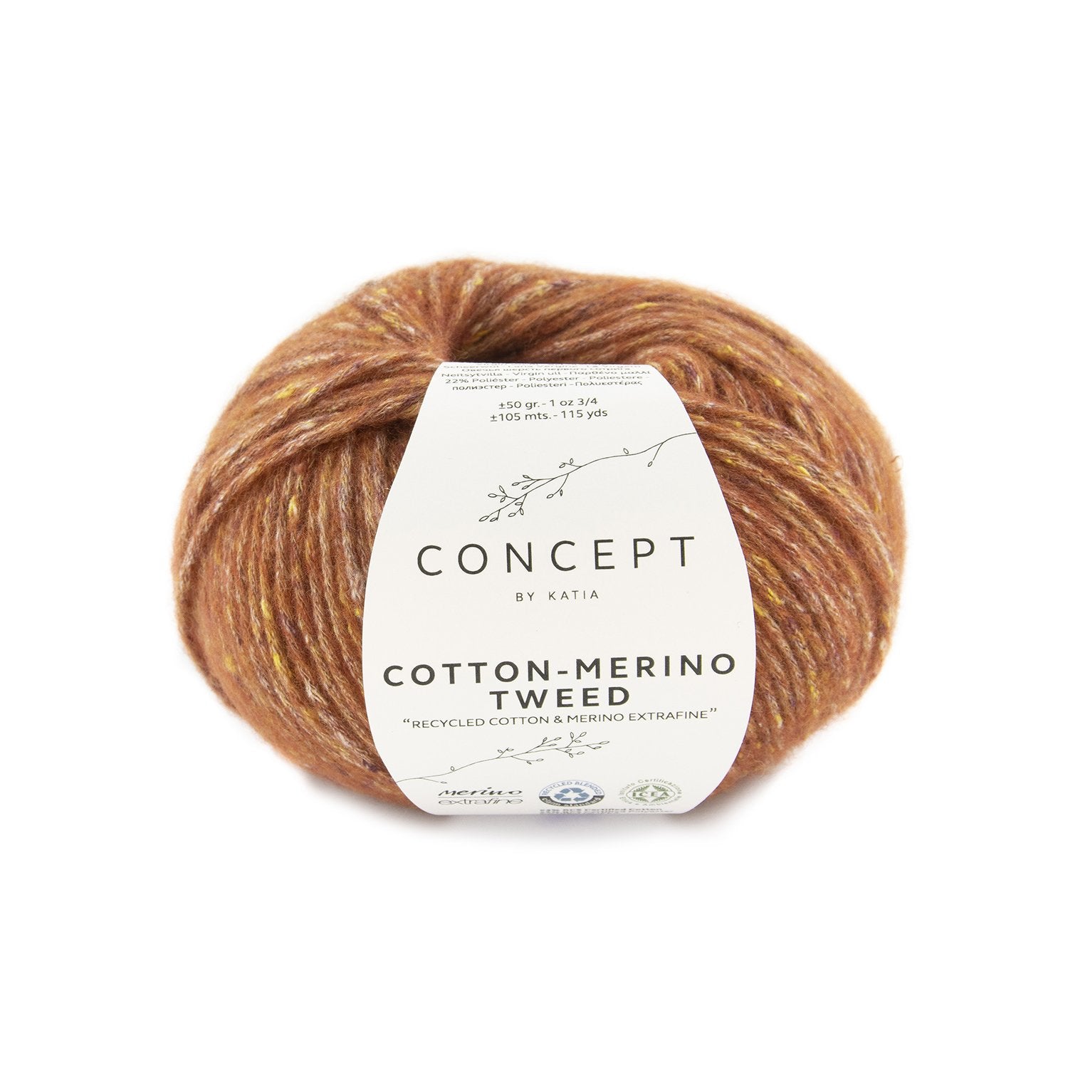 COTTON MERINO TWEED
