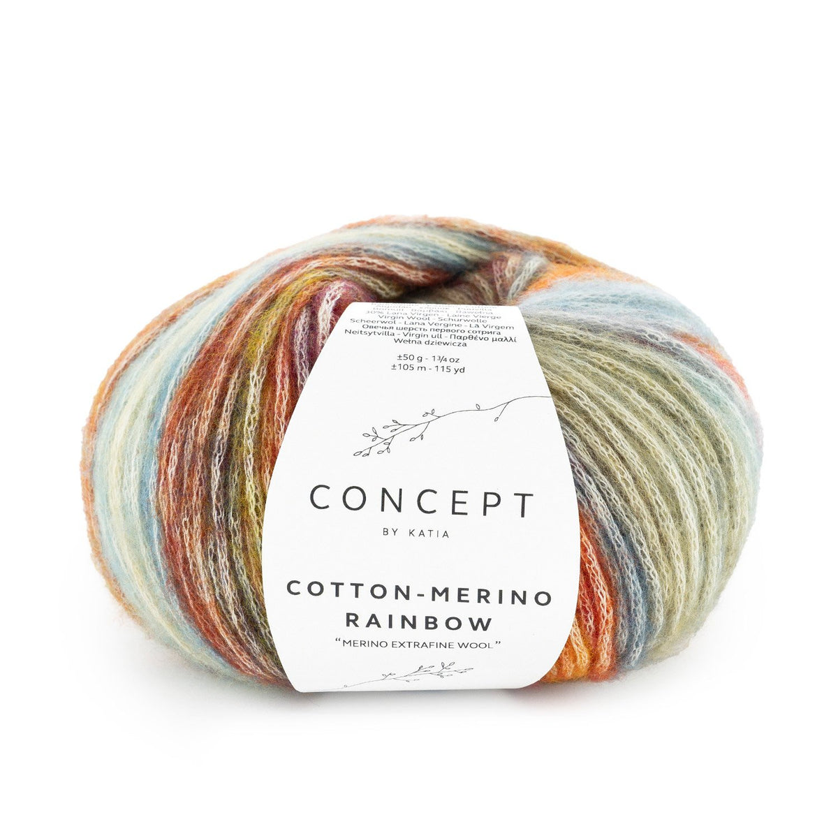 COTTON MERINO RAINBOW
