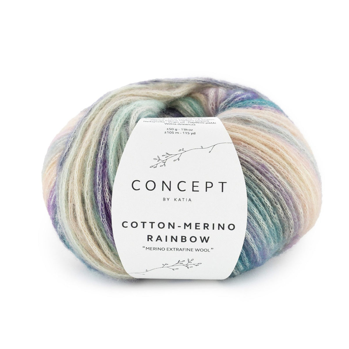 COTTON MERINO RAINBOW