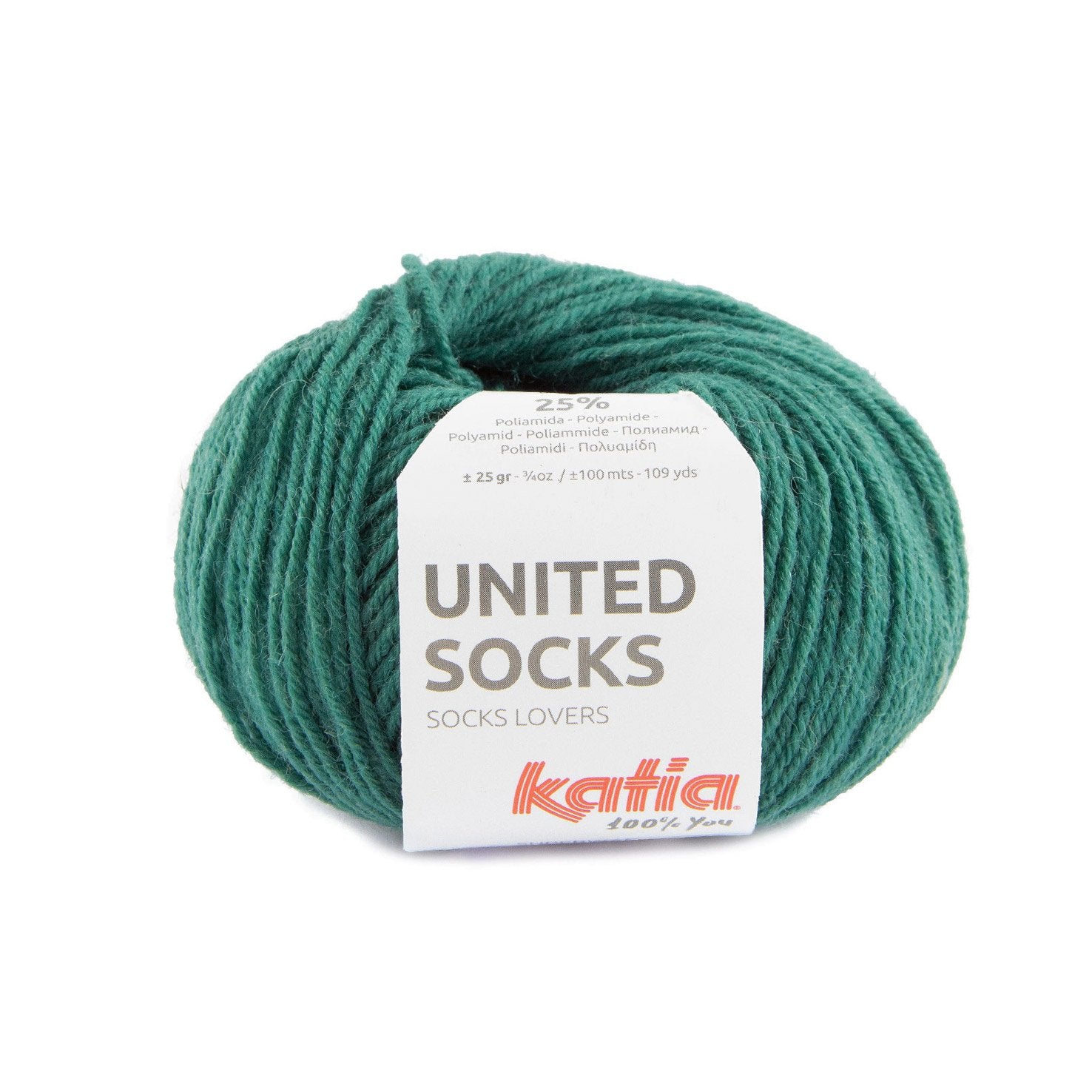 UNITED SOCKS 25 Gramm Knäuel