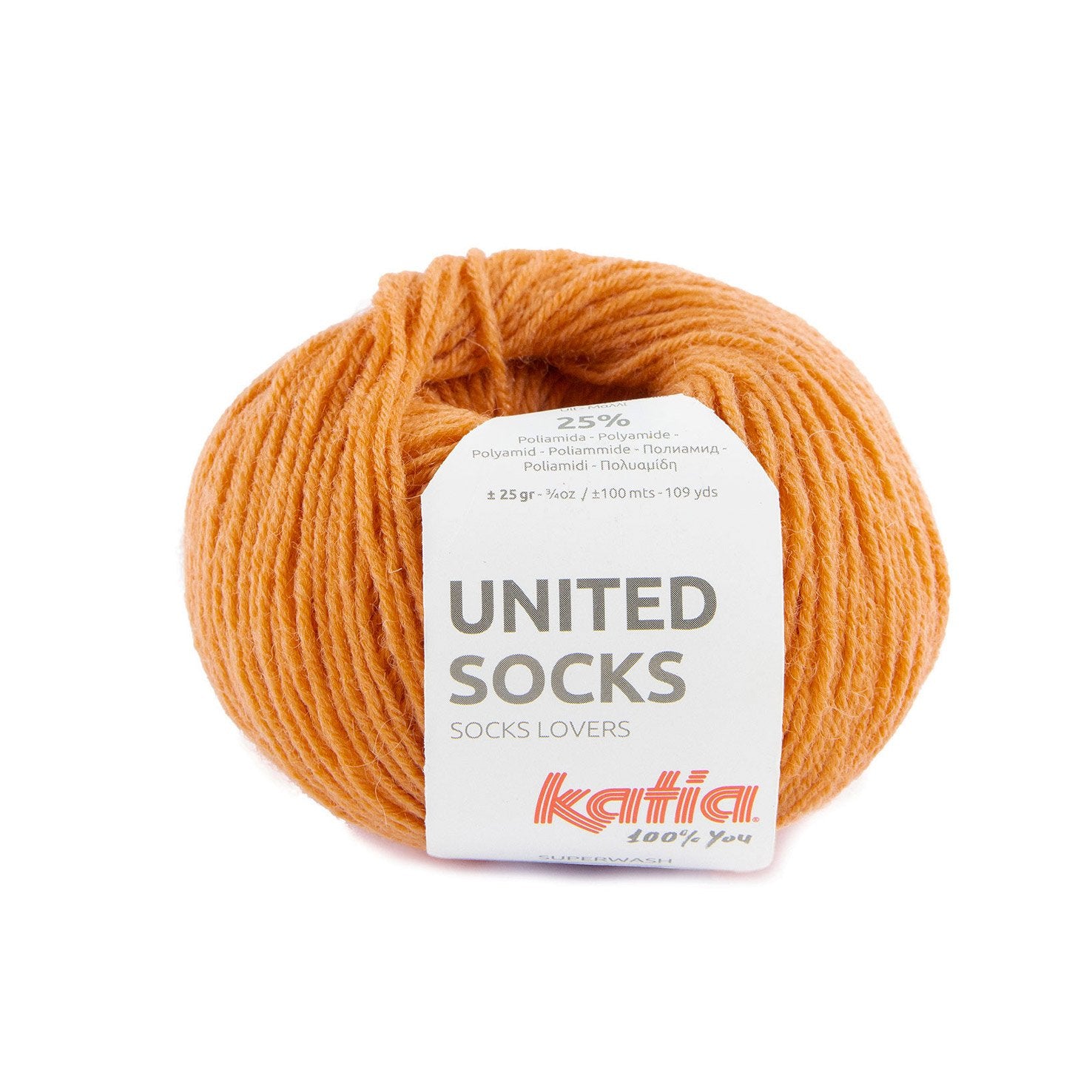 UNITED SOCKS 25 Gramm Knäuel