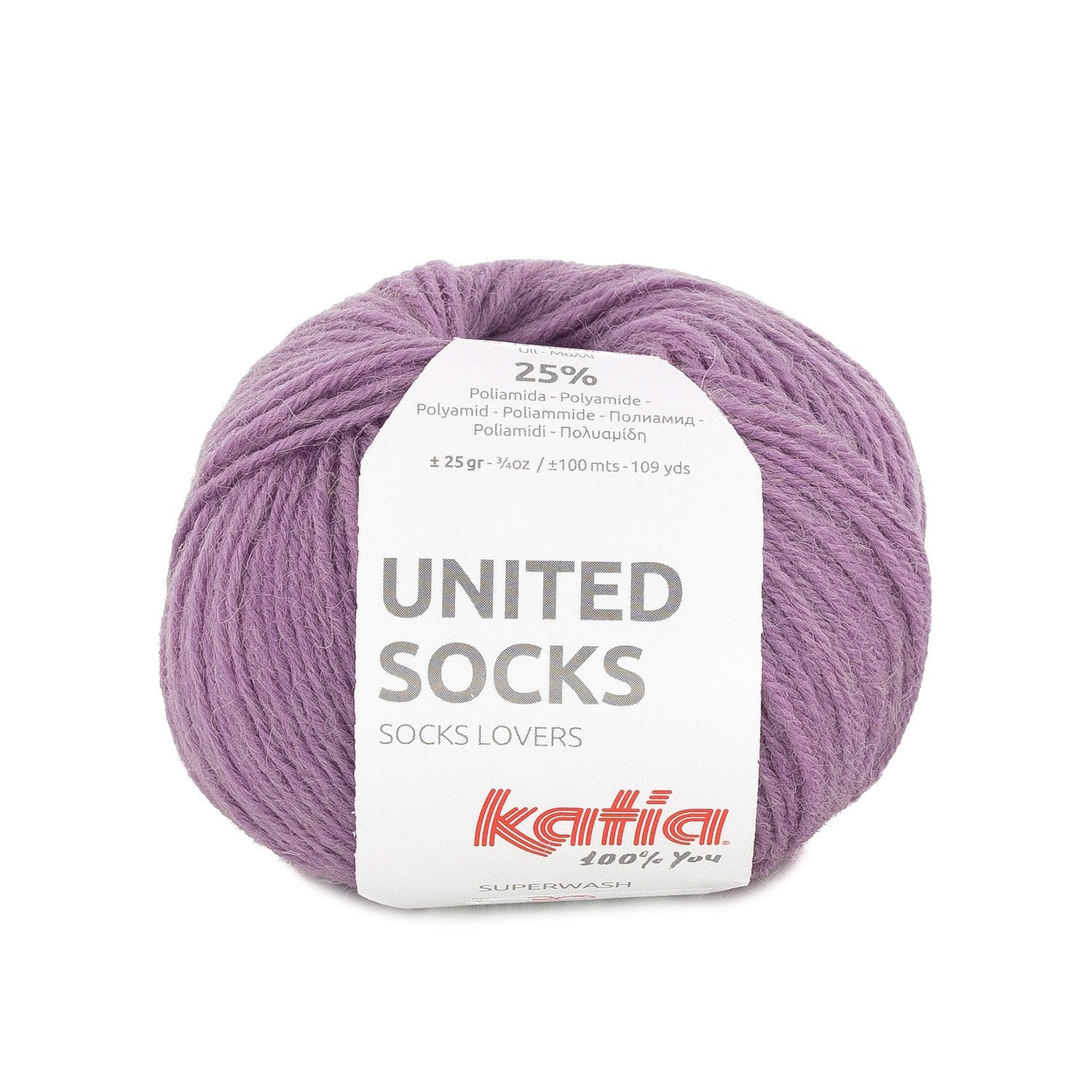 UNITED SOCKS 25 Gramm Knäuel