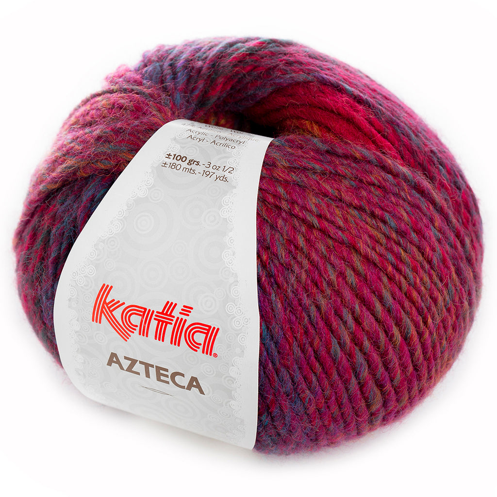 azteca wool katia pink purple