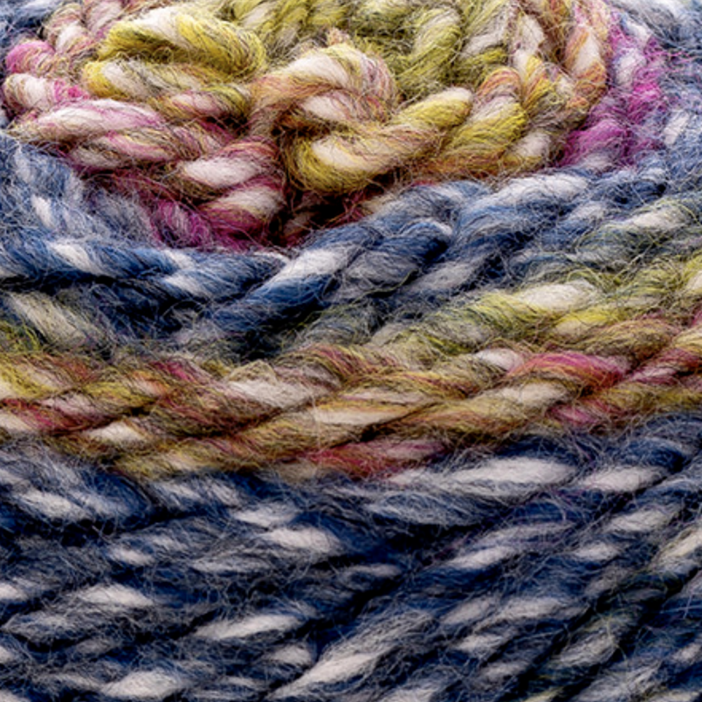 azteca degrade bulky yarn rainbow multi coloured