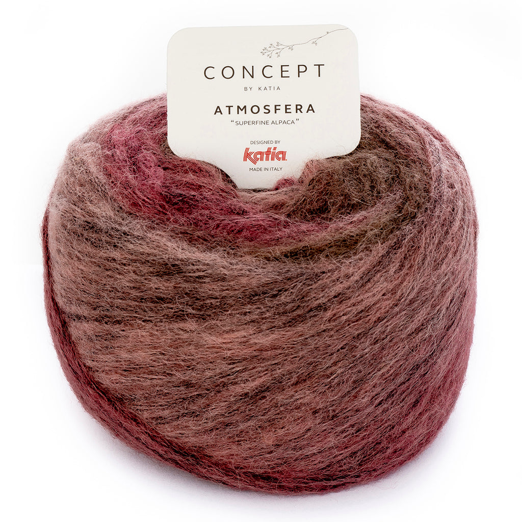 alpaca atmosfera yarn red pink