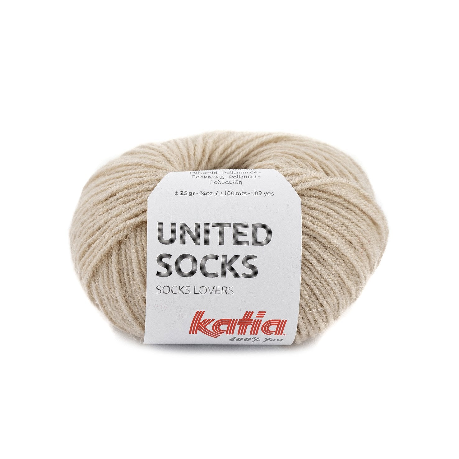 UNITED SOCKS 25 Gramm Knäuel