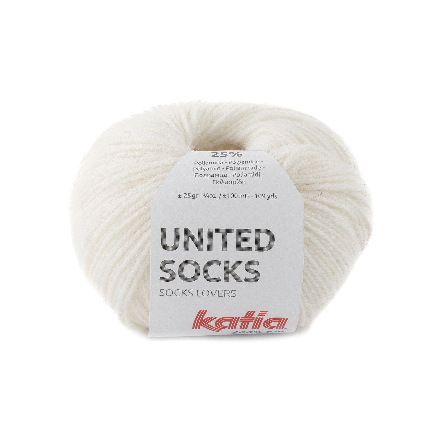 UNITED SOCKS 25 Gramm Knäuel